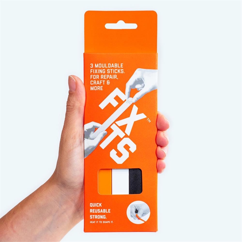 Fixits 3 Mouldable Fixing Sticks for Repair ,Craft & More